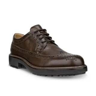 【ecco】METROPOLE OSLO 都會奧斯陸系列奢華正裝皮鞋 男鞋(陶土色 55021460408)