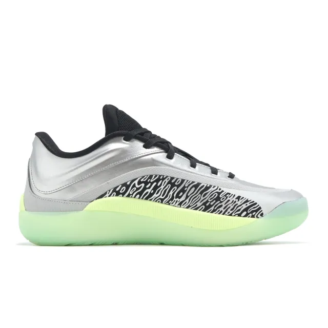 【NIKE 耐吉】籃球鞋 Jordan Zion 4 PF 男鞋 銀 綠 胖虎 錫安 氣墊 緩震(FD0591-005)