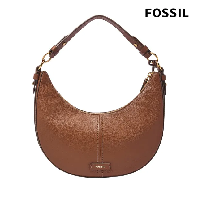 【FOSSIL】Shae 真皮新月兩用包 (多色可選)