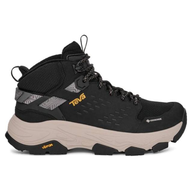【TEVA】GRANDVIEW MAX GTX 男 防水黃金大底極限登山鞋/防水(TV1164771BLK)