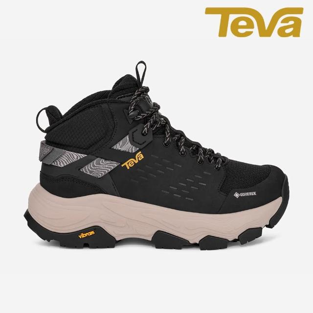 【TEVA】GRANDVIEW MAX GTX 女 防水黃金大底極限登山鞋/防水(TV1166190BLK)