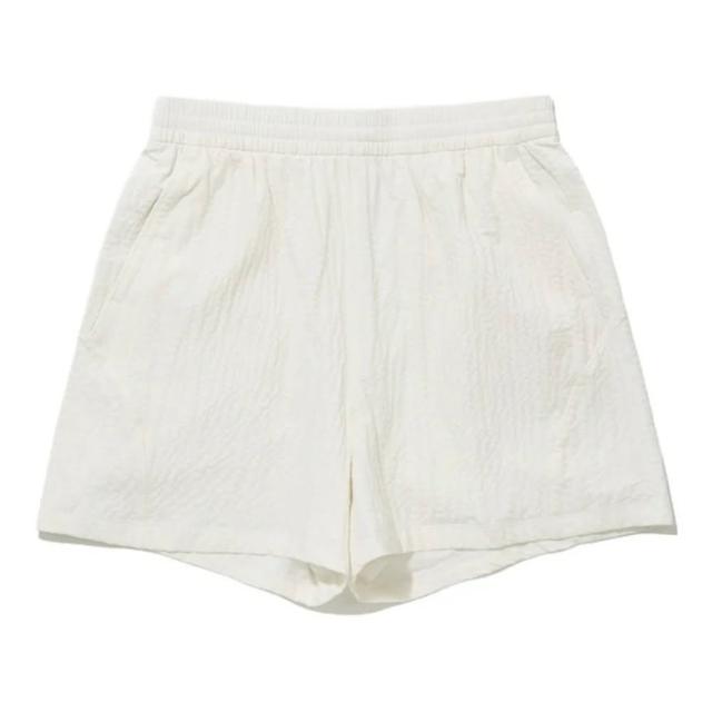 【DESCENTE】WOMENS CHIFFON WOVEN SHORT WARM-UP PANTS 女士 休閒短褲(卡其色/杏色/黑色)