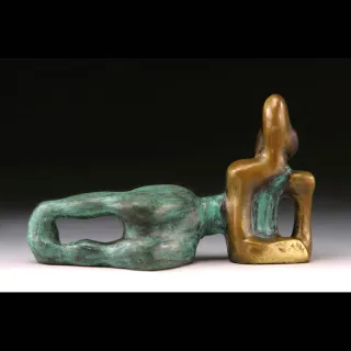 【Gallery Chuan 筌美術】清風 The Soothing Wind(送禮 藝品 收藏 雕塑)