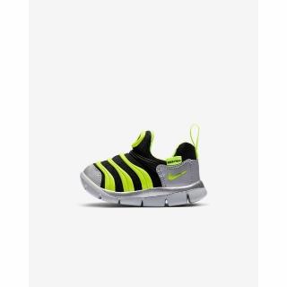 【NIKE 耐吉】DYNAMO FREE Y2K TD 小童 嬰幼童 童鞋 運動鞋 毛毛蟲鞋 學步鞋 黑綠(CI1186081)