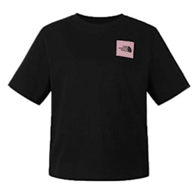 【The North Face】北臉 短袖上衣 女 亞規 W RLX MTN BOX LOGO SS TEE GRAPHIC 黑 NF0A8DCAJK3