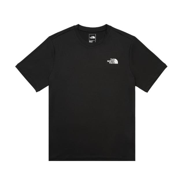 【The North Face】北臉 短袖上衣 男 訓練 慢跑 吸濕排汗 亞規 M 247 SS TEE REG 黑 NF0A8DG6JK3