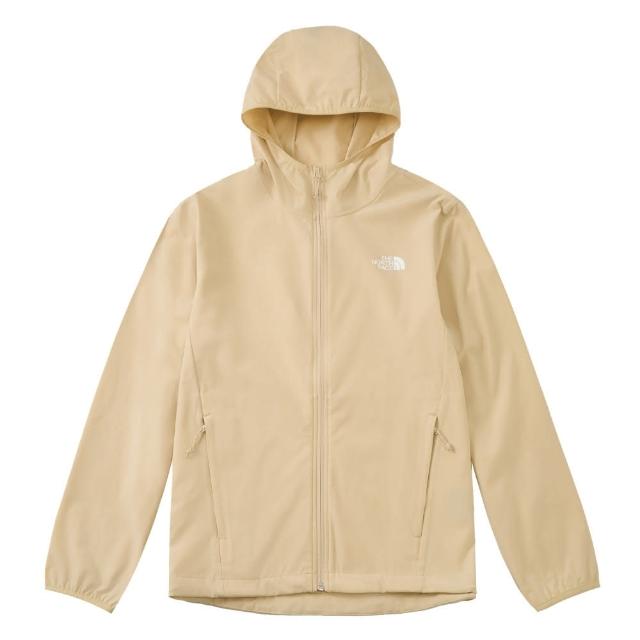 【The North Face】北臉 外套 男 運動連帽外套 防曬 防潑水 防風 亞規 M ZEPHYR NOVELTY 米白 NF0A8BW83X4