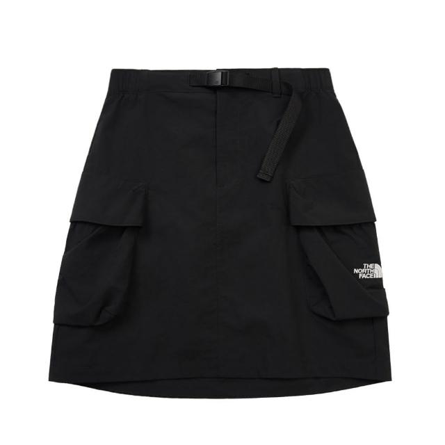 【The North Face】北臉 短裙 女 運動裙 防曬 防風 亞規 W MTN CW CARGO SKIRT 黑 NF0A8C10JK3