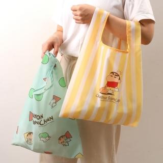 【Norns】母親節禮物 蠟筆小新Eco Bag(正版授權 環保袋 折疊購物袋 收納袋 手提袋)