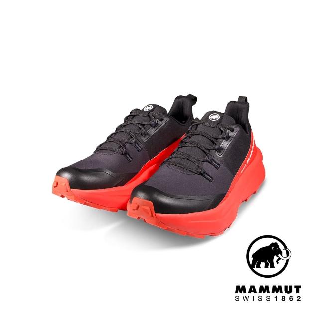 【Mammut 長毛象官方直營】Aenergy Hike Low GTX 防水低筒健行鞋 男款 黑/經典紅 #3030-05230