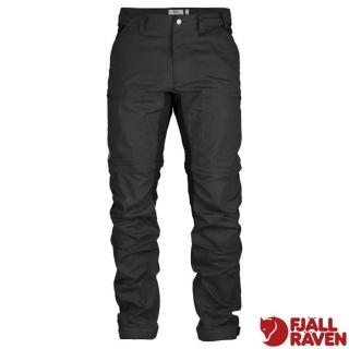 【Fjallraven】小狐狸 男 Abisko Lite Trekking 兩截褲.多口袋工作褲(81535R-030-550 深灰/黑)