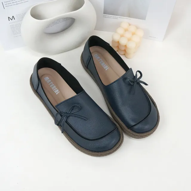 【MATERIAL 瑪特麗歐】女鞋 饅頭鞋 MIT輕量寬版懶人鞋 T93196(包鞋)