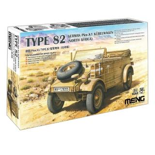 【PowerFalcon】1/35 德國Pkw.K1 82型軍用車 北非版 VS-015(Meng 吉普車 軍車模型)