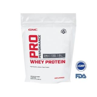 【GNC 健安喜】Pro Performance乳清蛋白粉-原味 403.2g/包(幫助運動表現/雙效乳清蛋白)