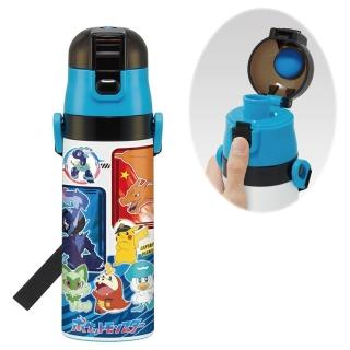 【Skater】精靈寶可夢 保冷專用 超輕量不鏽鋼水壺 470ml 角色集合
