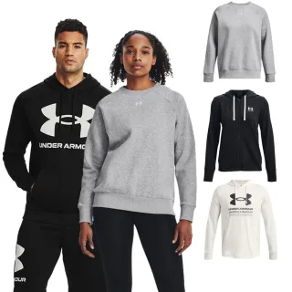 【UNDER ARMOUR】UA官方直營 男女款 刷毛/毛巾布 LOGO帽T(多款任選)