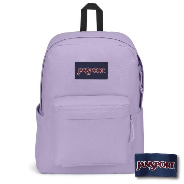 【JANSPORT】SUPERBREAK PLUS 校園系列後背包(柔和紫)