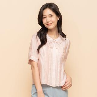 【perng yuh 芃諭名品】沐春晨光 結飾 天絲棉 襯衫(2025 SS Collection｜4A春夏新品上市)