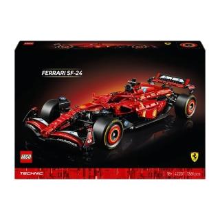【LEGO 樂高】42207 Technic 科技系列 法拉利 SF-24 F1(積木 模型 賽車)
