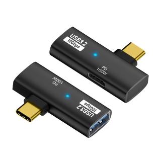 【Kamera 佳美能】USB3.2 Type-C公轉USB-A+Type-C母 OTG轉接頭(100W/20V/5A/滑鼠/鍵盤/筆電/讀卡機)