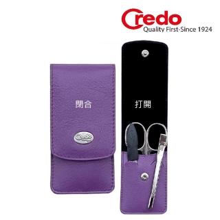 【德國Credo克雷多】3件式修容組剪+銼刀+毛夾73385(1組)