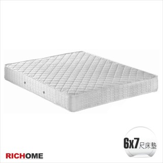 【RICHOME】雙人加大6x7呎獨立筒床墊(厚度22cm 臺灣製造 BE16)
