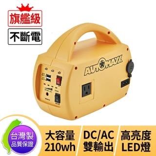 【AutoMaxx】UP-5HX DC/AC專業級不斷電手提式儲能電源(附贈BSMI認證鋰鐵電池)