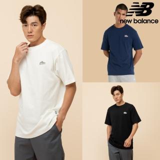 【NEW BALANCE】NB 574/550刺繡布章短袖上衣 中性(美版 版型偏大)