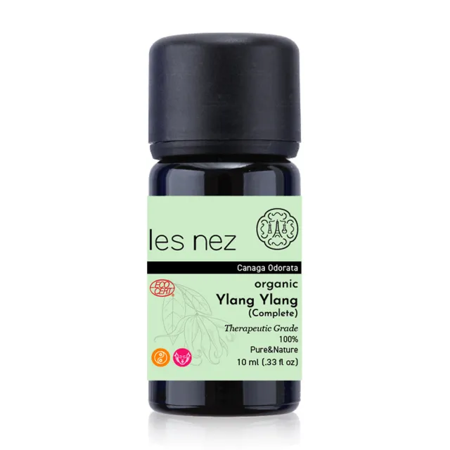 【Les nez 香鼻子】100%天然有機完全依蘭精油 10ML(天然芳療等級)