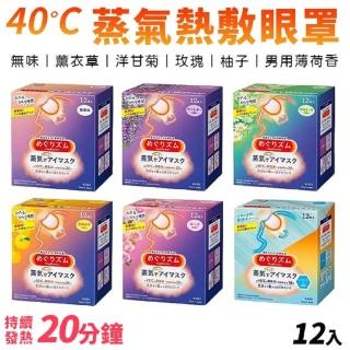 花王蒸汽眼罩 蒸汽眼罩 SPA 熱敷 12片裝(共6款任選)