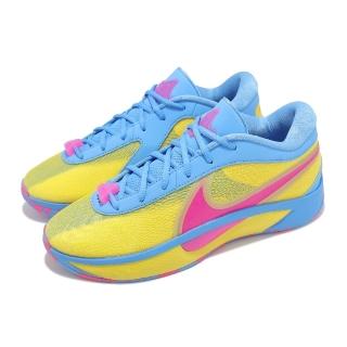 【NIKE 耐吉】籃球鞋 Giannis Freak 6 EP 男鞋 Candy Funhouse 糖果 字母哥 黃藍(HF1819-700)
