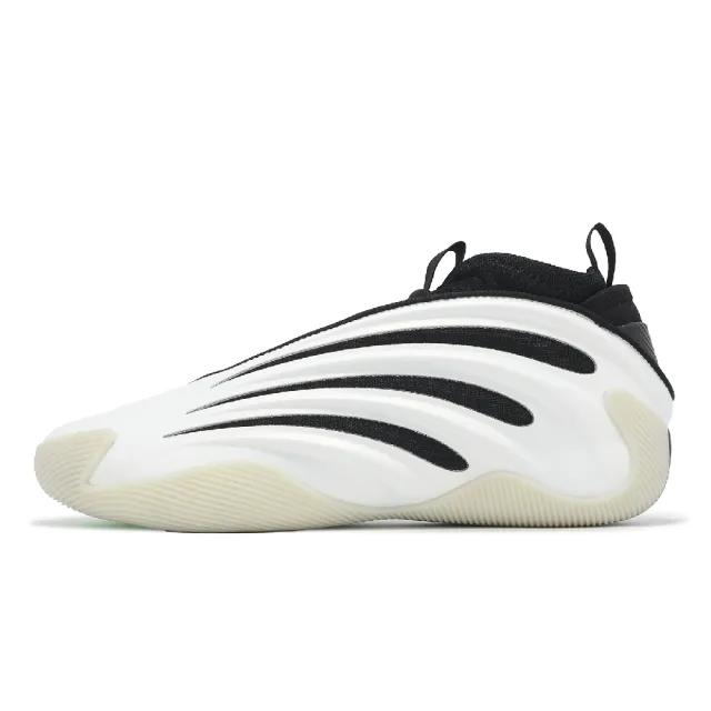 【adidas 愛迪達】籃球鞋 Harden Vol. 9 男鞋 Pearlized 白 黑 9代 緩震 哈登 愛迪達(JR2504)