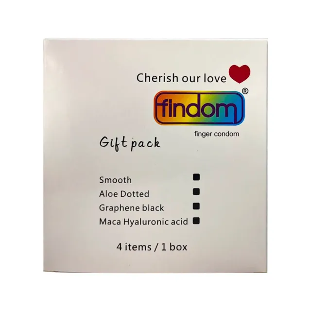 【findom】4合1指險套限量超值禮盒包(指套 指險套手指套 指手套)