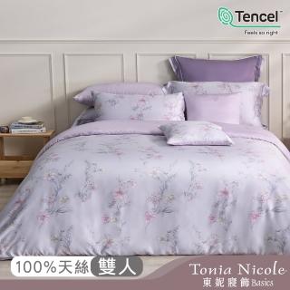 【Tonia Nicole 東妮寢飾】環保印染100%萊賽爾天絲兩用被床包組-露娜仙境(雙人)