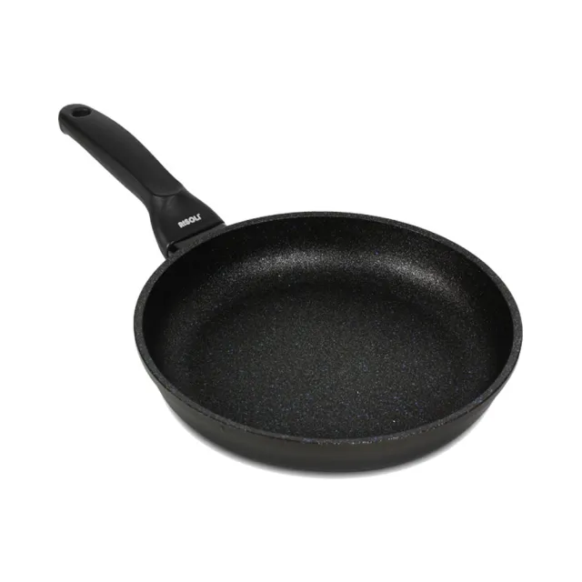 【RISOLI 里索利】黑鑽頂級1810系列不沾平底煎鍋28cm