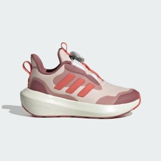【adidas 愛迪達】Fortarun 3.0 Boa K 中童 運動鞋 慢跑鞋 無鞋帶 舒適 緩震 粉紅(IF4131)