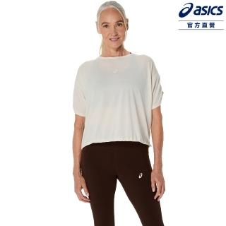 【asics 亞瑟士】短袖上衣 女款 NAGINO ACTIBREEZE 海外版 跑步上衣(2012D140-200)