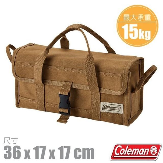 【Coleman】超實用棉質帆布營釘工具袋.露營裝備收納袋/可放營繩(CM-37441)