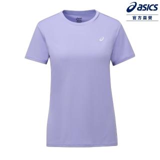 【asics 亞瑟士】短袖上衣 女款 亞洲版 跑步上衣(2012D164-500)