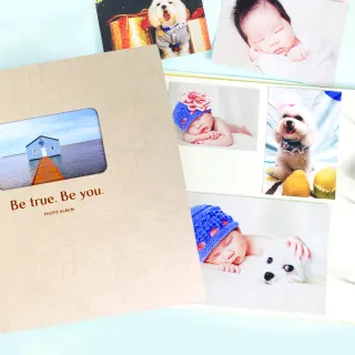 【珠友】6K3孔相本(自黏內頁/活頁相簿/透明盒裝相冊/成長紀念/回憶珍藏)