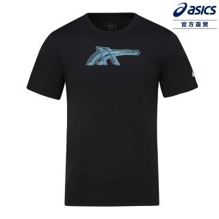 【asics 亞瑟士】短袖上衣 男女中性款 亞洲版 訓練上衣(2033B961-001)