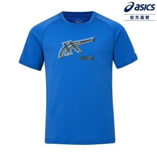 【asics 亞瑟士】童 短袖上衣 男女中性款 亞洲版 訓練上衣(2034A991-405)