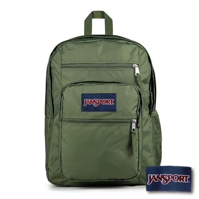 【JANSPORT】BIG STUDENT 校園系列後背包(軍綠色)