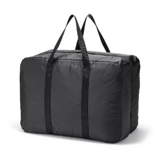 【MUJI 無印良品】可折疊撥水加工波士頓包/105L用(黑色)