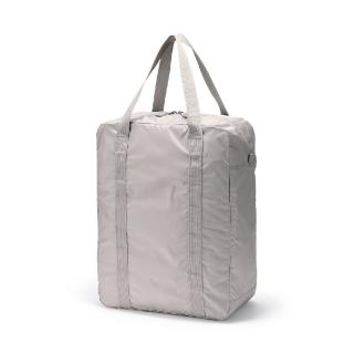 【MUJI 無印良品】可折疊撥水加工縱型波士頓包(共2色)