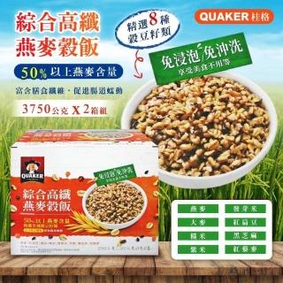 【美式賣場】桂格 綜合高纖燕麥穀飯1.25kg*3包x2箱