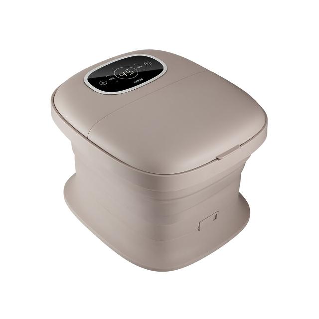 KINYO IFM-7022 腳部按摩盆,容量10L以下,配備可調溫度、氣泡SPA、滾輪熱療、穴位按摩、溫熱功能及電動腳底滾輪,完美舒緩雙腳疲勞,提供專業級SPA體驗。適合居家使用,享有1年保固,自購買日起正常使用下故障免費維修(不含私自拆解、天災等情形)。 KINYO IFM-7022