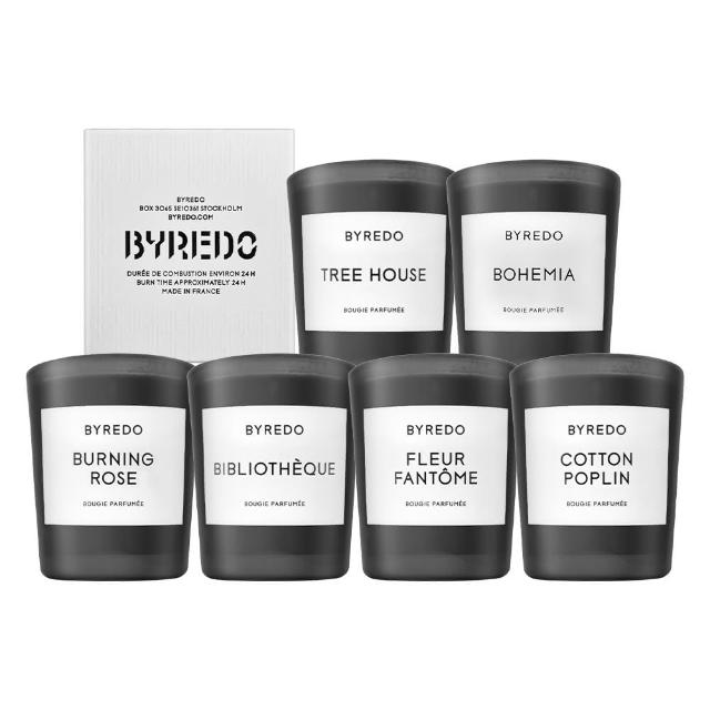 【BYREDO】香氛蠟燭 70g(國際航空版.多款任選)