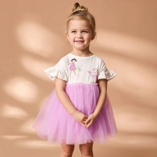 【Baby 童衣】女童洋裝 女孩芭蕾女孩連身裙 夏季兒童可愛紗裙小洋裝 89109(共１色)