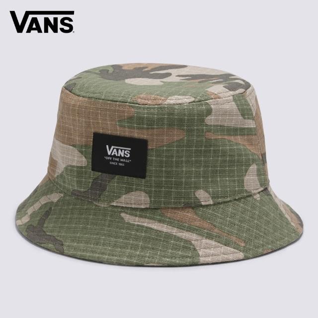 【VANS 官方旗艦】Patch 男女款軍綠色迷彩漁夫帽